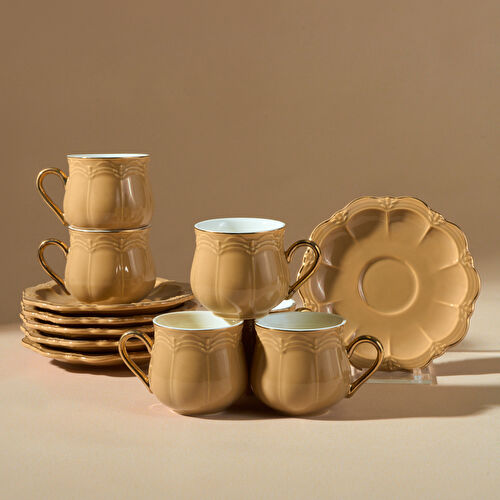 Karaca Misto 6 Kişilik Kahve Fincan Takımı 90 Ml