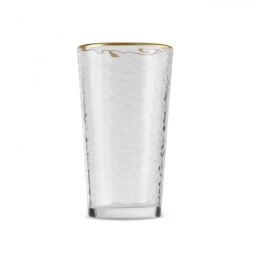 Karaca Akroma Transparent Meşrubat Bardağı 590 Ml Gold