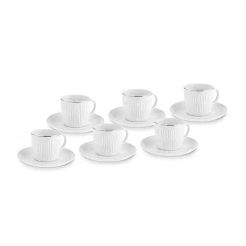 Karaca Pelin 6 Kişilik Kahve Fincan Takımı 90 ml