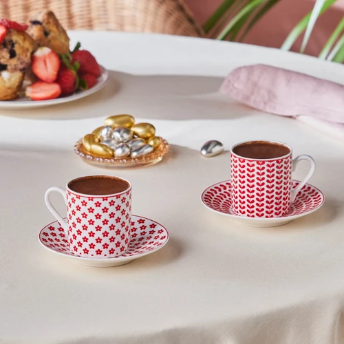 Karaca Bahar 2 Kişilik Kahve Fincanı
