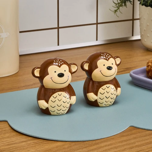 Karaca Monkey Tuzluk ve Biberlik Kahverengi