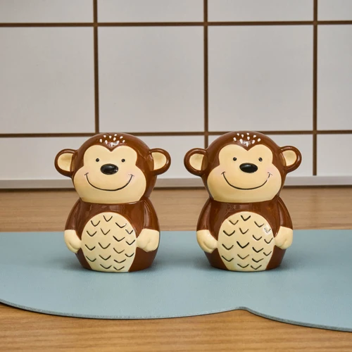 Karaca Monkey Tuzluk ve Biberlik Kahverengi
