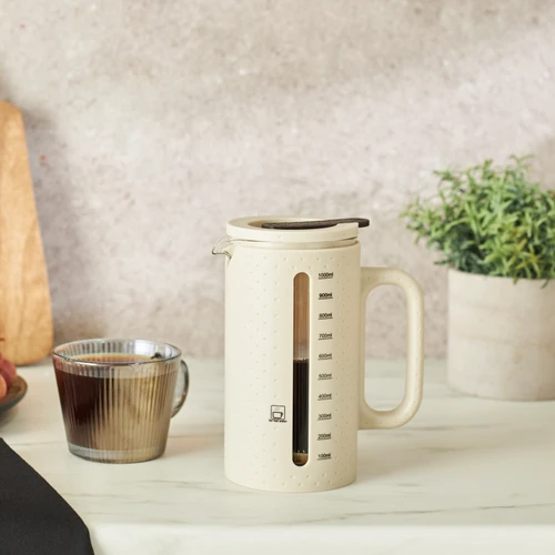 Karaca Vini French Press 1000 ml Krem