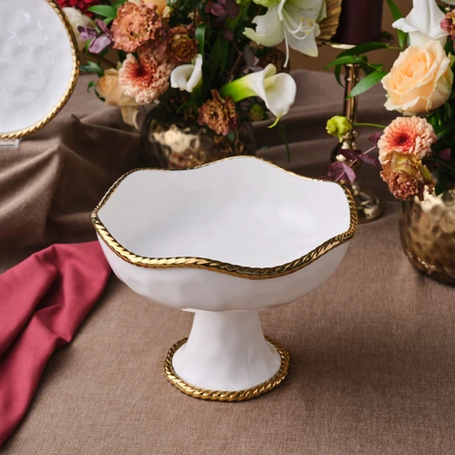 Karaca Goldest Ayaklı Kek Standı 26 Cm