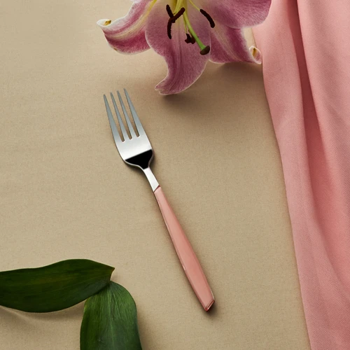 Karaca Lincoln Yemek Çatalı Pembe