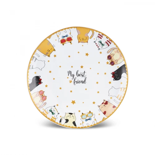 Karaca Cat Cake 6 Parça Opal Pasta Seti