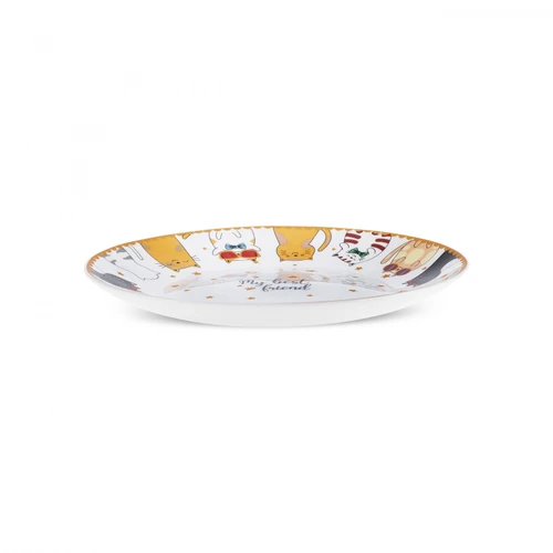 Karaca Cat Cake 6 Parça Opal Pasta Seti