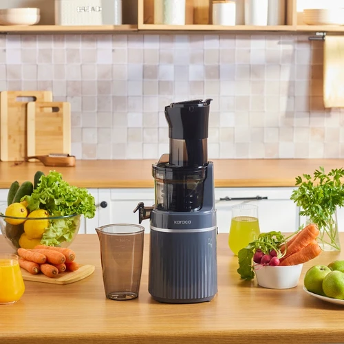 Karaca Fresh Press Slow Juicer Yavaş Sıkım Katı Meyve Sıkacağı Antrasit