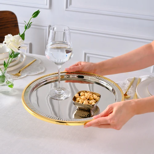 Karaca Ring Dekoratif Tepsi Supla 33 cm