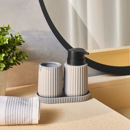 Karaca Trina 3 Parça Banyo Aksesuar Seti