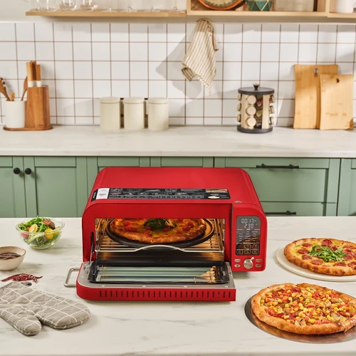 Karaca Vintage Craft Pizza Makinesi ve Airfryer Red