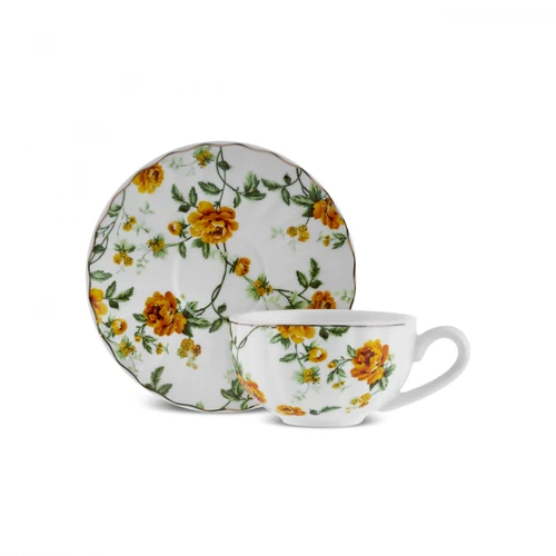 Karaca Flora 6 Kişilik Kahve Fincan Takımı 90 ml