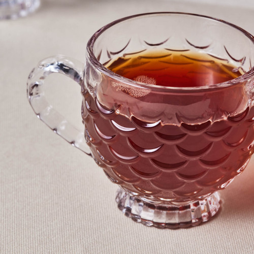 Karaca Beril 6 Kişilik Cam Çay Fincan Takımı180 Ml
