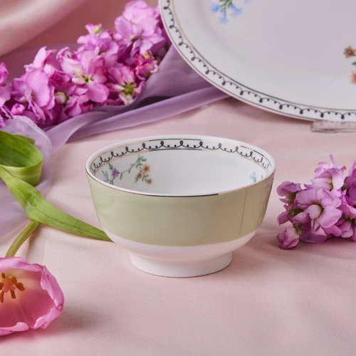 Karaca Minton Çerezlik 12 Cm Yeşil