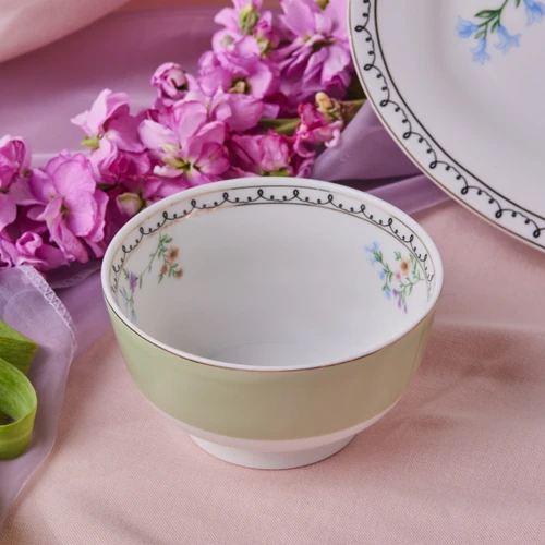 Karaca Minton Çerezlik 12 Cm Yeşil