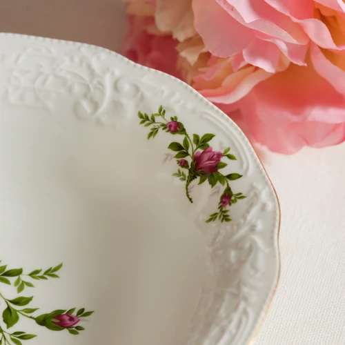 Karaca Vintage Rose Salata Kasesi 23 cm