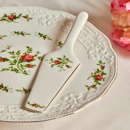 Karaca Vintage Rose Ayaklı Kek Standı 30 cm