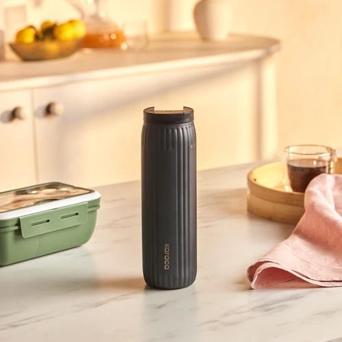 Karaca Rimo Sızdırmaz Çelik Termos 600 ml Antrasit