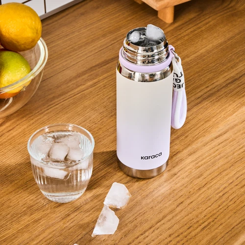 Karaca İnoxis Çelik Sızdırmaz Termos 550 Ml Lila