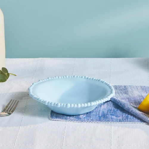 Karaca Perla Melamin Çukur Tabak 22 cm Mavi