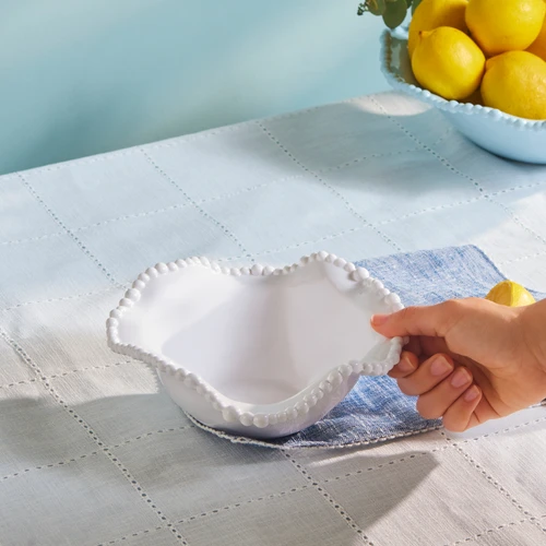 Karaca Perla Melamin Kase 20 cm Beyaz