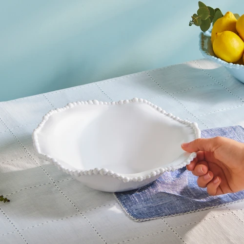 Karaca Perla Melamin Salata Kasesi 27 cm Beyaz