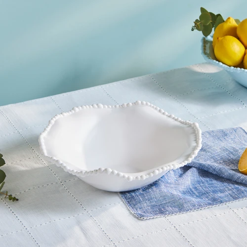 Karaca Perla Melamin Salata Kasesi 27 cm Beyaz