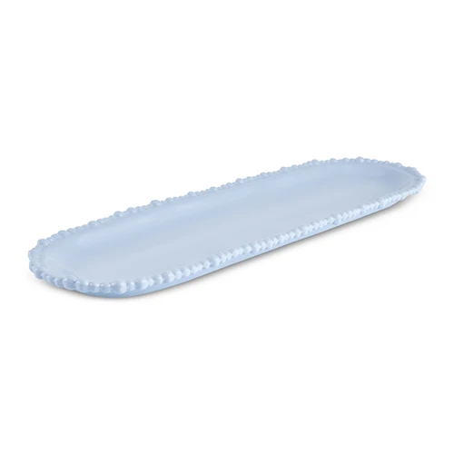Karaca Perla Melamin Kayık Tabak 44 cm Mavi