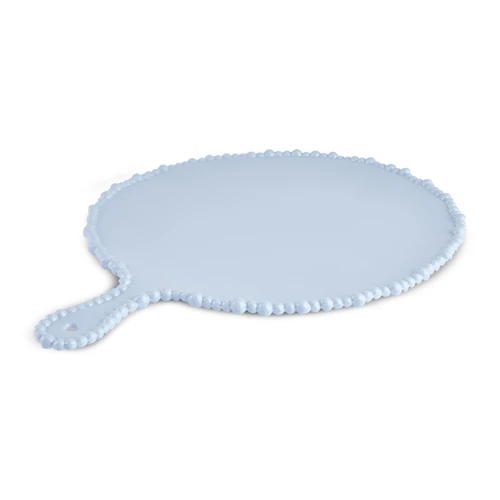 Karaca Perla Melamin Yuvarlak Peynir Tabağı 42 cm Mavi