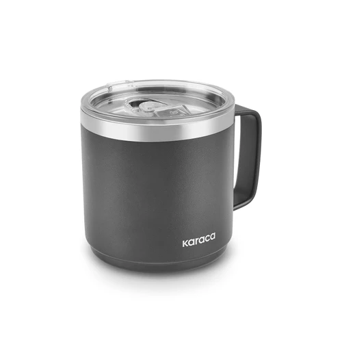 Karaca Thermal Çelik Mug 420 ml Siyah