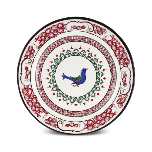 Karaca İznik Kuş Servis Tabağı 26 cm