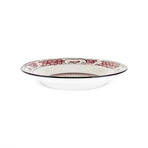 Karaca İznik Lal Çukur Tabak 23 cm