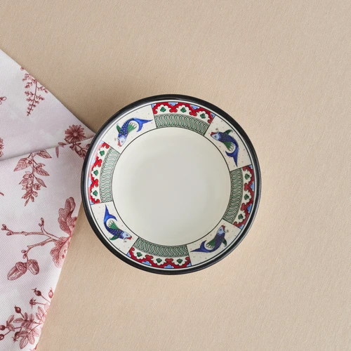 Karaca x Ömür Akkor İznik Balık Kase 16 cm