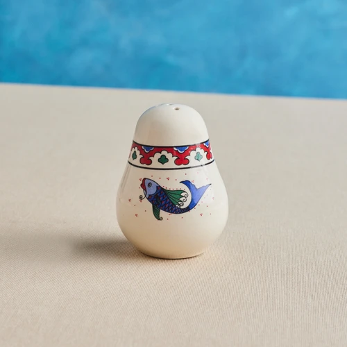 Karaca x Ömür Akkor İznik Balık Biberlik 6 cm