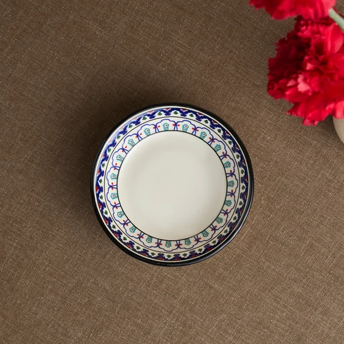 Karaca x Ömür Akkor İznik Çini Çerezlik 14 cm