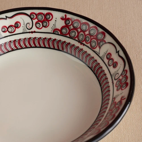 Karaca x Ömür Akkor İznik Lal Çerezlik 14 cm