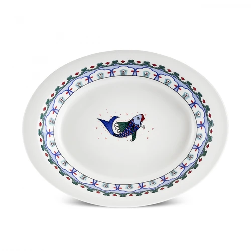 Karaca İznik Balık Fırın Kabı 29 cm