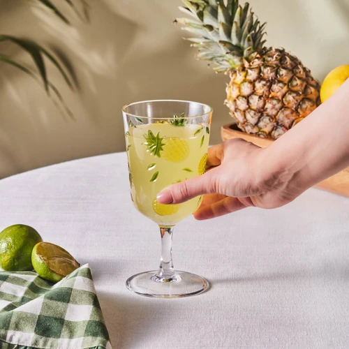 Karaca Pina Akrilik Kadeh 400 ml Şeffaf