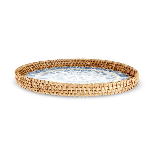 Karaca Erica Rattan Yuvarlak Tepsi 30x3 cm