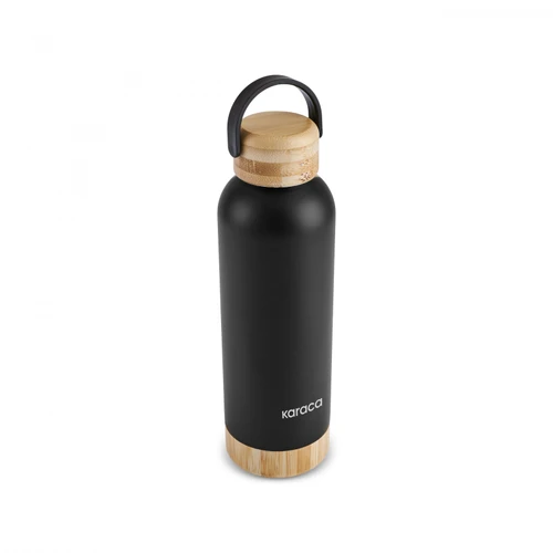 Karaca Woody Çelik Sızdırmaz Termos 500 ml Siyah