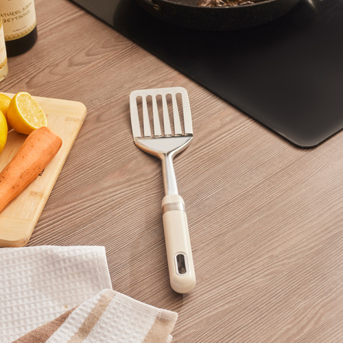 Karaca Mastermaid Oluklu Spatula Krem