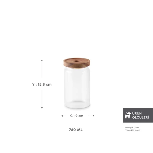 Karaca Mova Akasya Saklama Kabı 760 ml