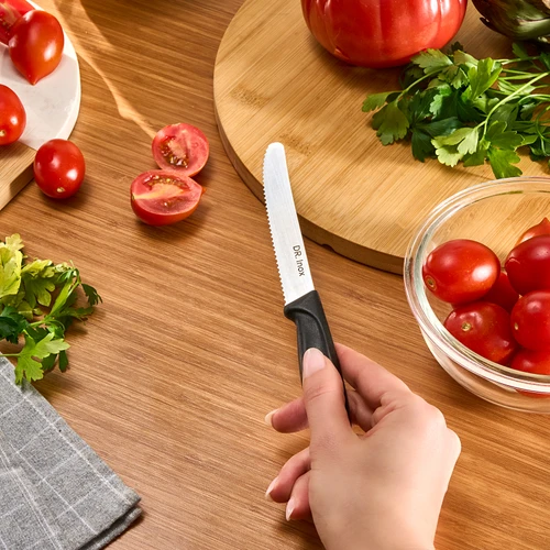 Dr. Inox Domates Bıçağı Siyah 22 cm