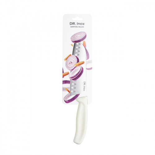 Dr. Inox Santoku Bıçağı 30 cm Krem