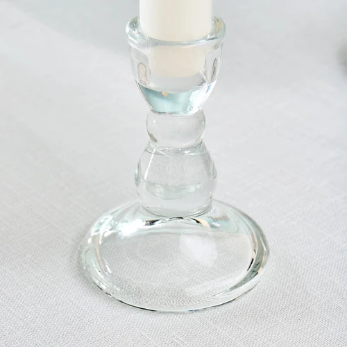 Karaca Marine Cam Şamdan Şeffaf 6,5x6,5x9 cm