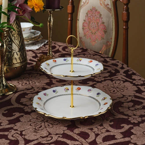 Karaca Royal Bone Diana Katlı Kurabiyelik Gold