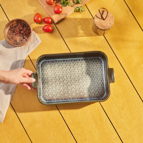 Karaca Culina Reaktif Fırın Kabı Mavi 31 cm