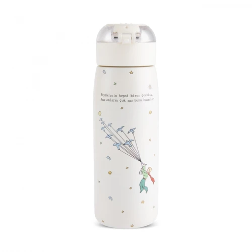 Karaca Prince Çelik Sızdırmaz Termos Krem 600 ml