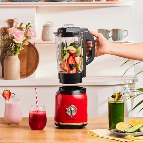 Karaca Vintage Craft Smoothie Blender Red
