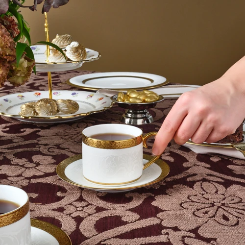 Karaca Royal Bone Victoria 2işilik Çay Fincan Takımı